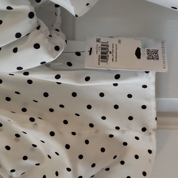 Black Polka Dot top & skirt set - Picture 4 of 12